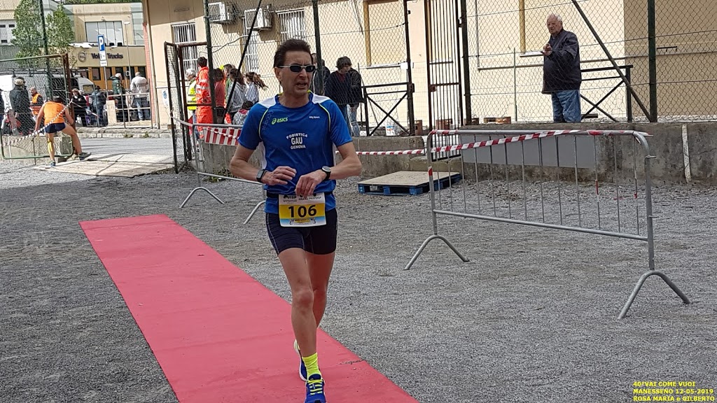Paolo Quarantelli gara Vai come Vuoi Gau fidal running