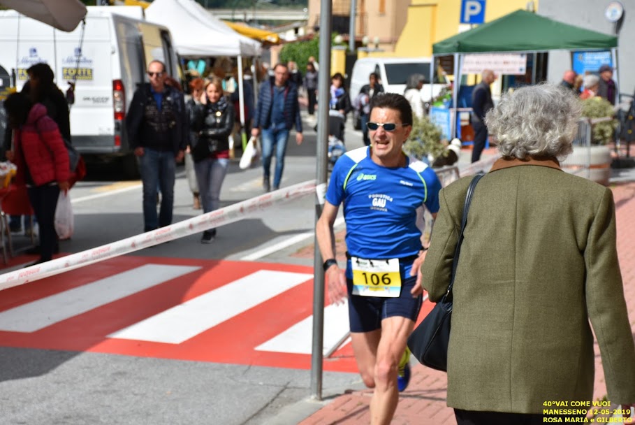 Paolo Quarantelli gara Vai come Vuoi Gau fidal running