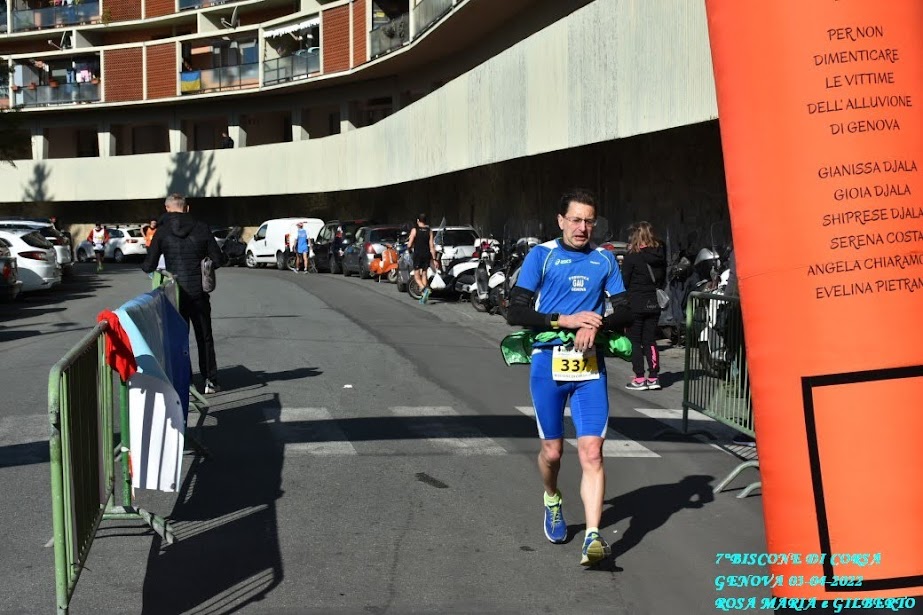Paolo Quarantelli gara Biscione di corsa Gau fidal running