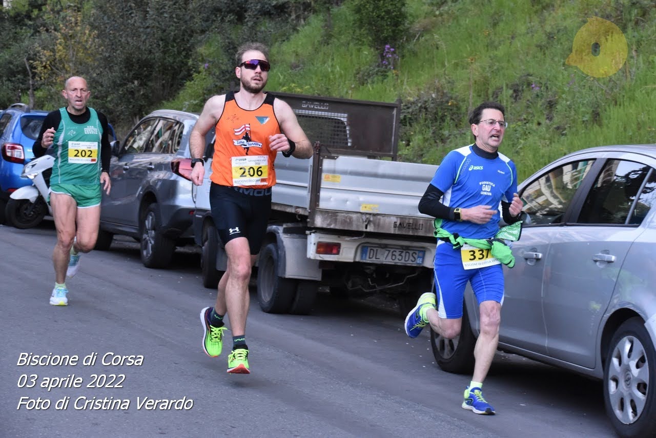 Paolo Quarantelli gara Biscione di corsa Gau fidal running