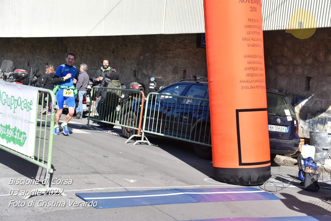 Paolo Quarantelli gara Biscione di corsa Gau fidal running