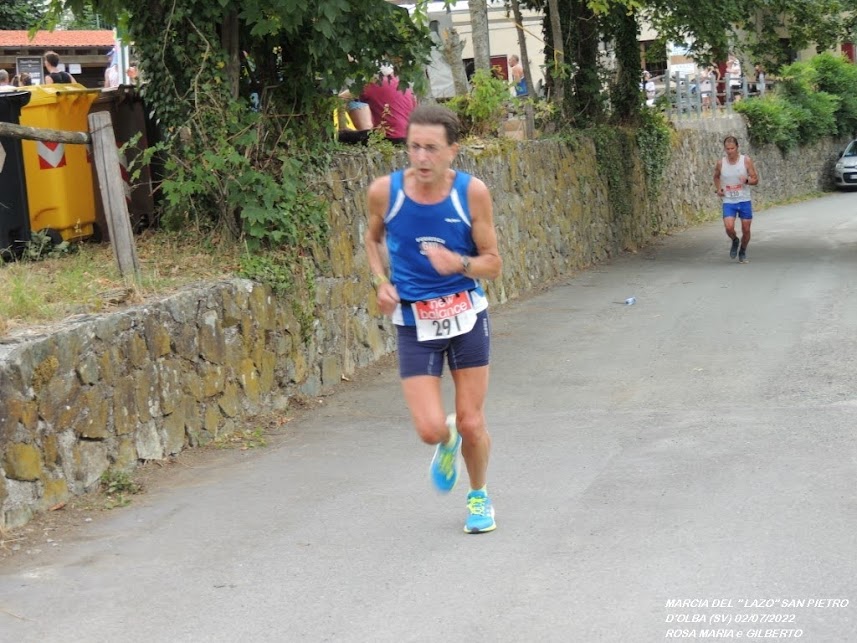 Paolo Quarantelli Gau Sport fidal running gara marcia del Lazo 2022