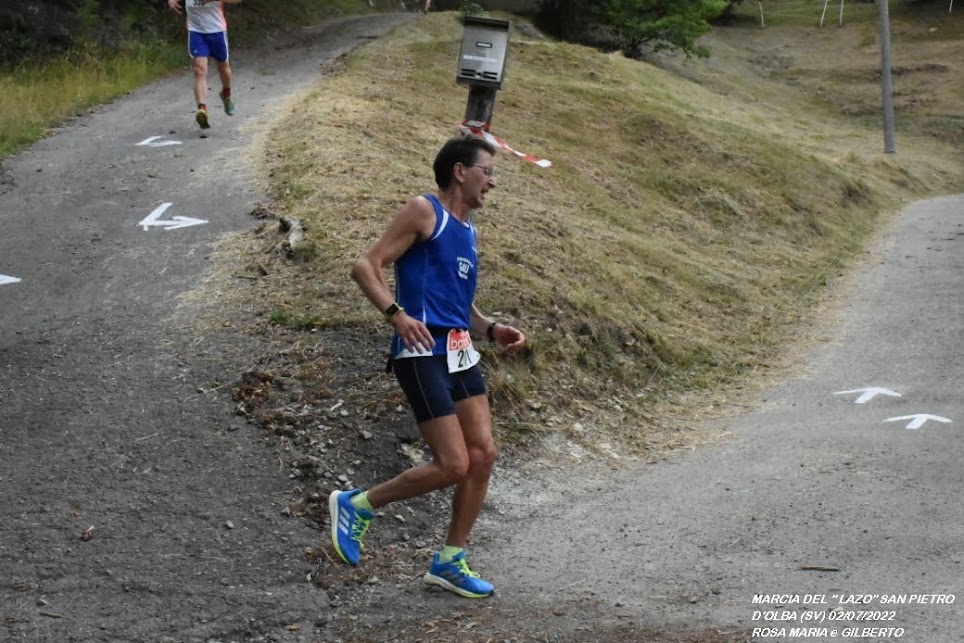 Paolo Quarantelli Gau Sport fidal running gara marcia del Lazo 2022