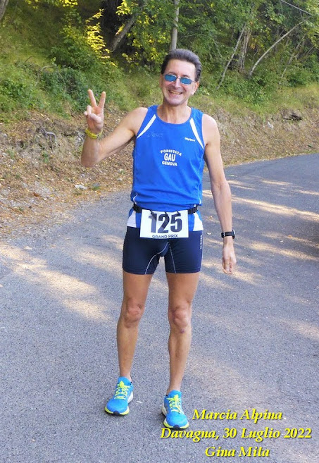Paolo Quarantelli gara Davagna Marcia Alpina Gau fidal running