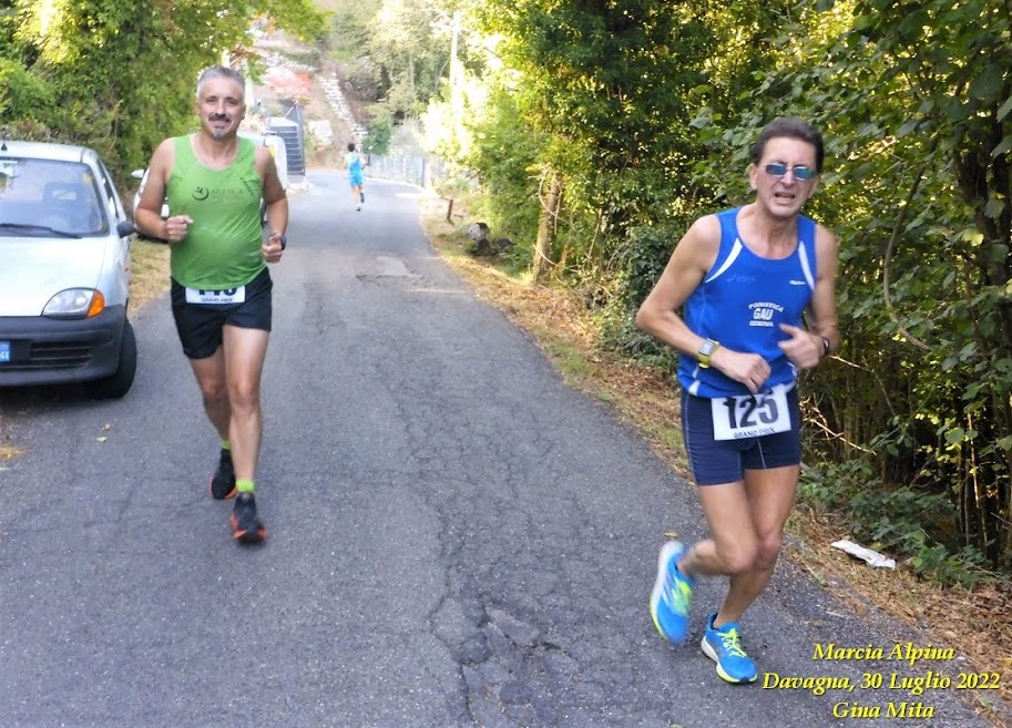 Paolo Quarantelli gara Davagna Marcia Alpina Gau fidal running