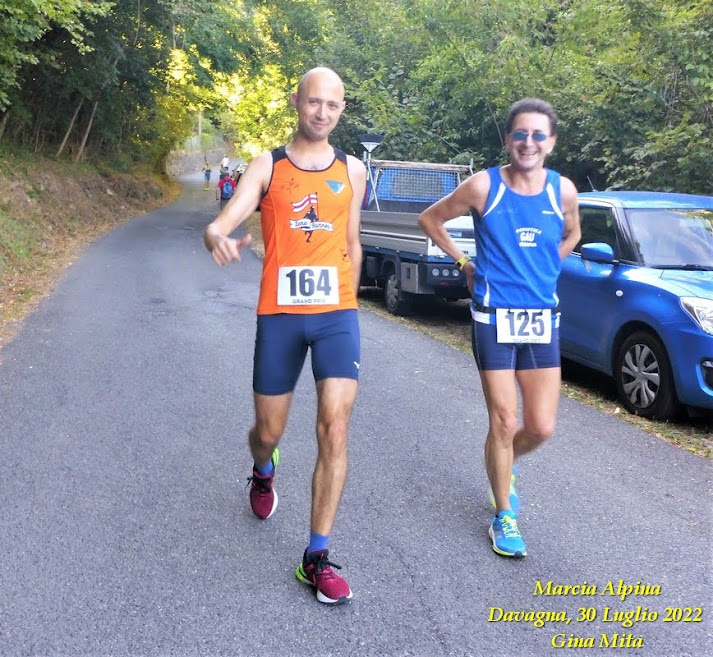Paolo Quarantelli gara Davagna Marcia Alpina Gau fidal running