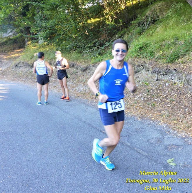 Paolo Quarantelli gara Davagna Marcia Alpina Gau fidal running