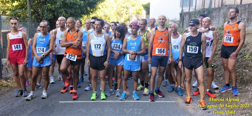 Paolo Quarantelli gara Davagna Marcia Alpina Gau fidal running