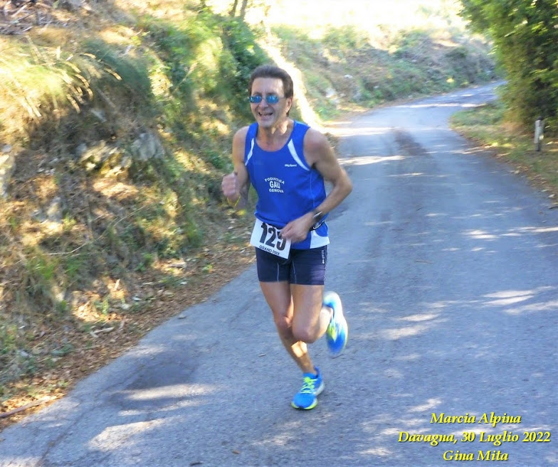 Paolo Quarantelli gara Davagna Marcia Alpina Gau fidal running