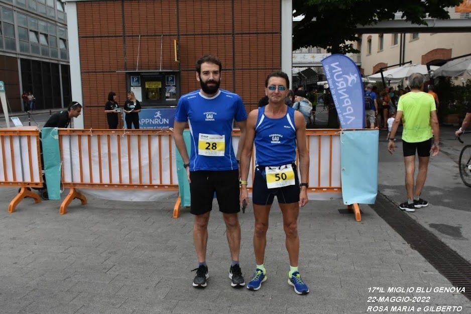 Paolo Quarantelli Gau Sport fidal running gara il miglio blu 2022