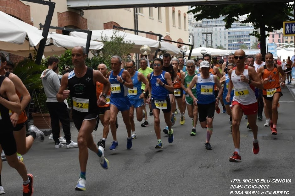 Paolo Quarantelli Gau Sport fidal running gara il miglio blu 2022