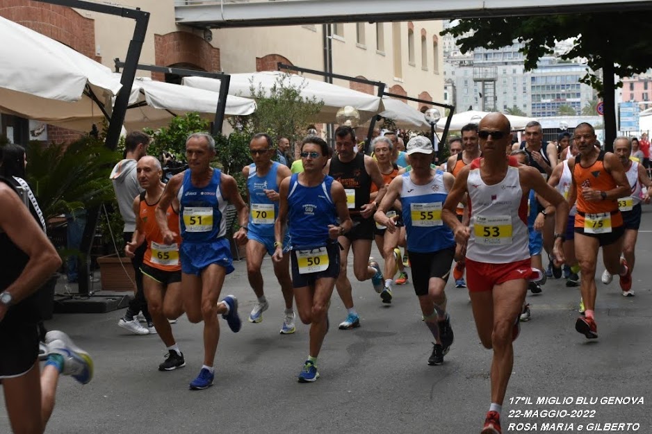 Paolo Quarantelli Gau Sport fidal running gara il miglio blu 2022