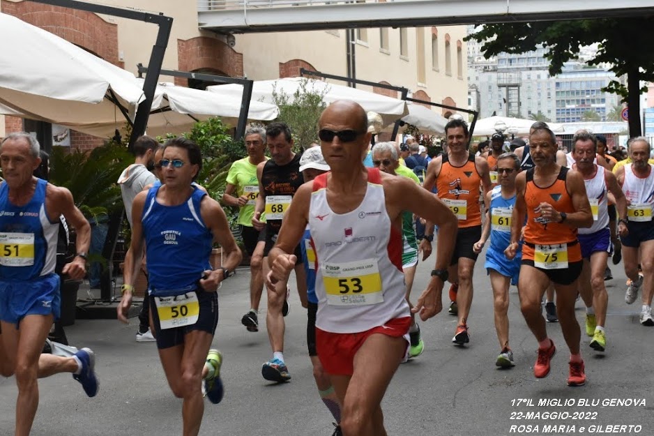 Paolo Quarantelli Gau Sport fidal running gara il miglio blu 2022