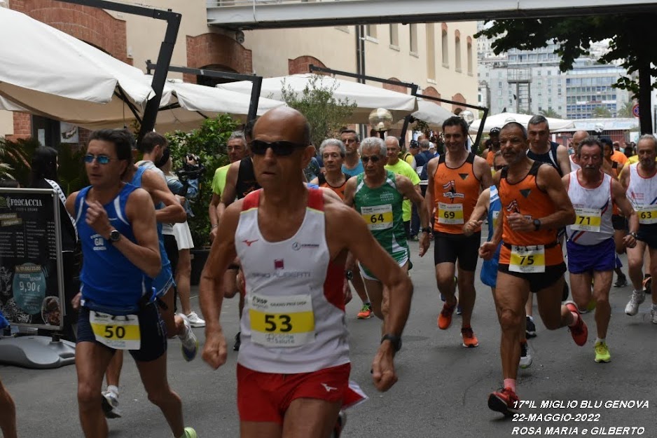 Paolo Quarantelli Gau Sport fidal running gara il miglio blu 2022