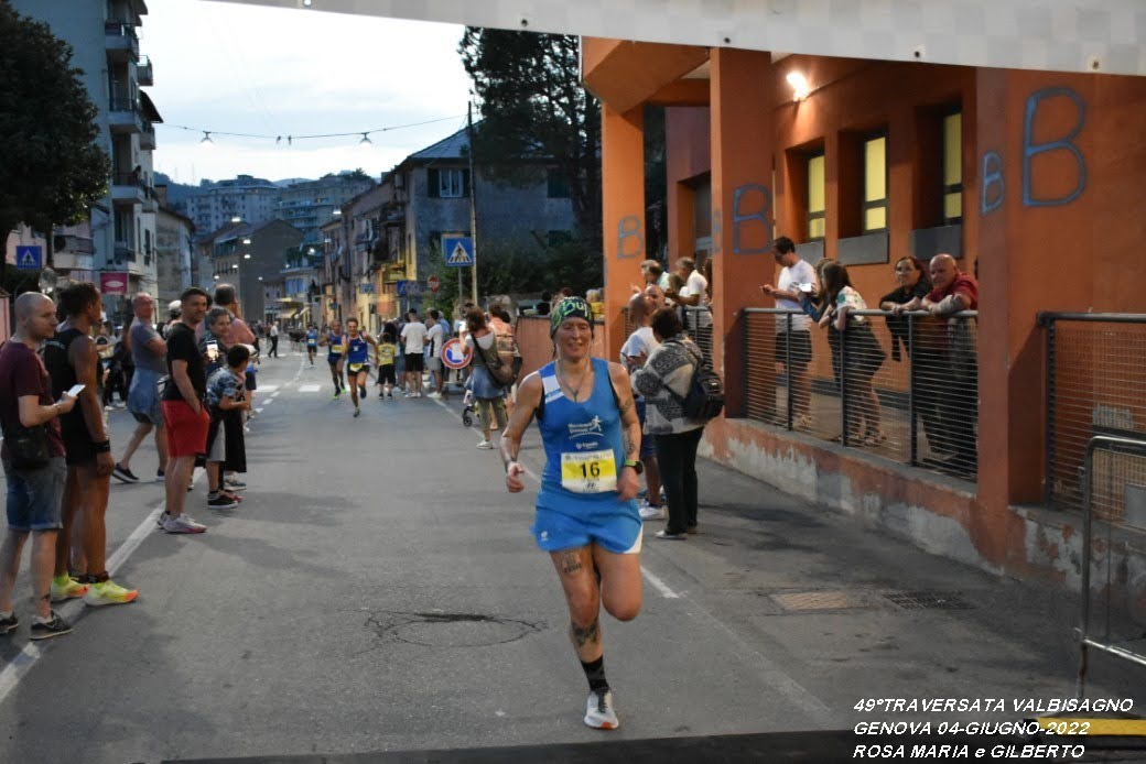 Paolo Quarantelli Gau Sport fidal running gara attraversata della valbisagno 2022