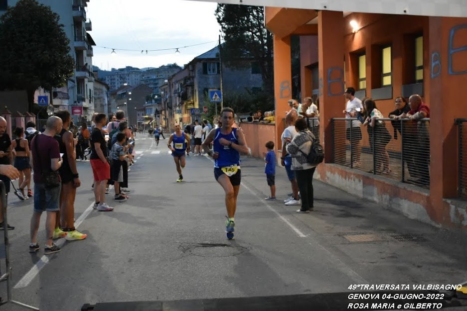 Paolo Quarantelli Gau Sport fidal running gara attraversata della valbisagno 2022