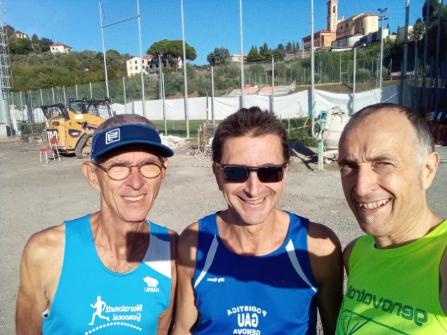 SuperLeivi sopra alla splendida Chiavari Paolo Quarantelli Gau fidal running podismo