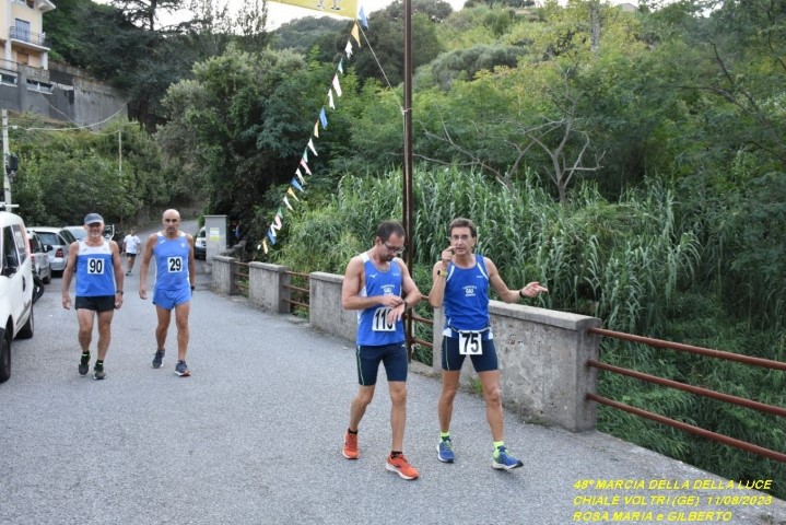 Marcia della Luce a Voltri Paolo Quarantelli Gau fidal running podismo