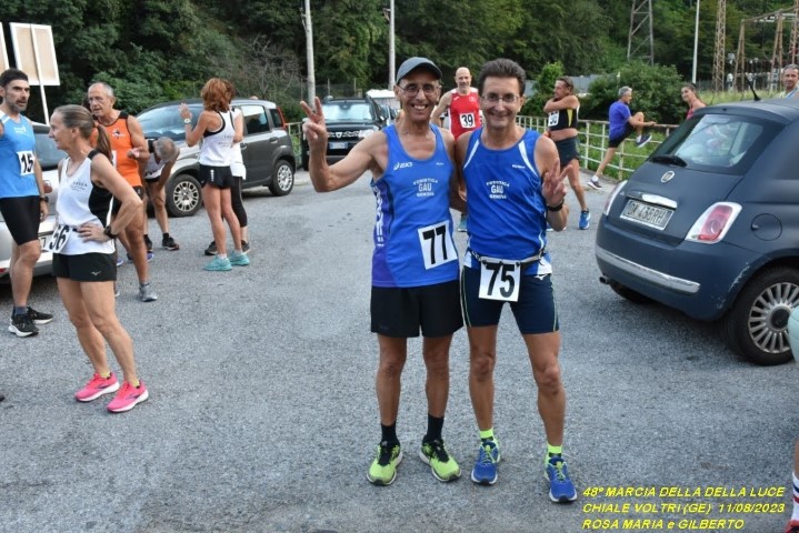 Marcia della Luce a Voltri Paolo Quarantelli Gau fidal running podismo