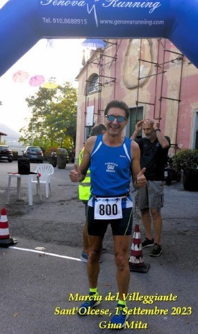 Marcia del villeggiante a S. Olcese Paolo Quarantelli Gau fidal running podismo