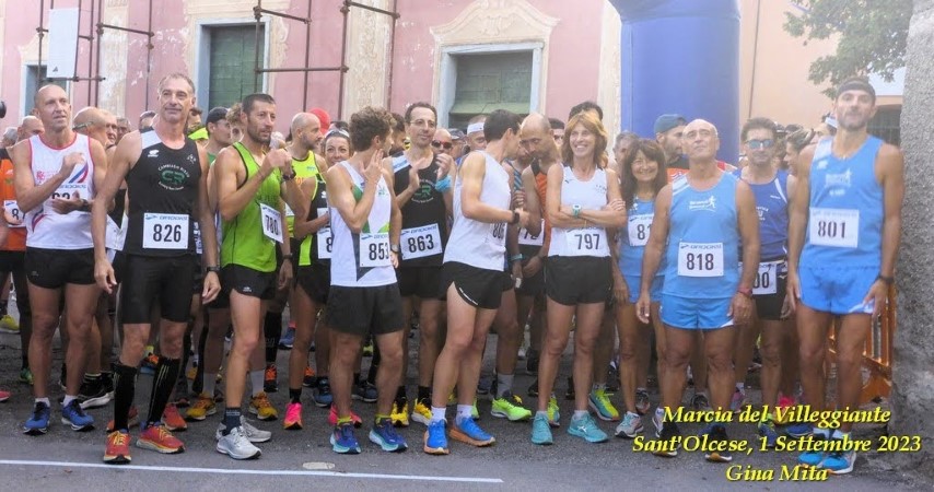 Marcia del villeggiante a S. Olcese Paolo Quarantelli Gau fidal running podismo