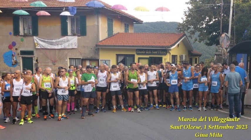 Marcia del villeggiante a S. Olcese Paolo Quarantelli Gau fidal running podismo