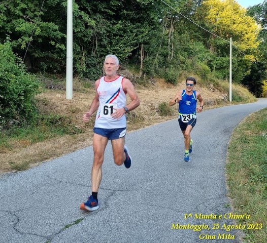 Munta e China a Montoggio Paolo Quarantelli Gau fidal running podismo