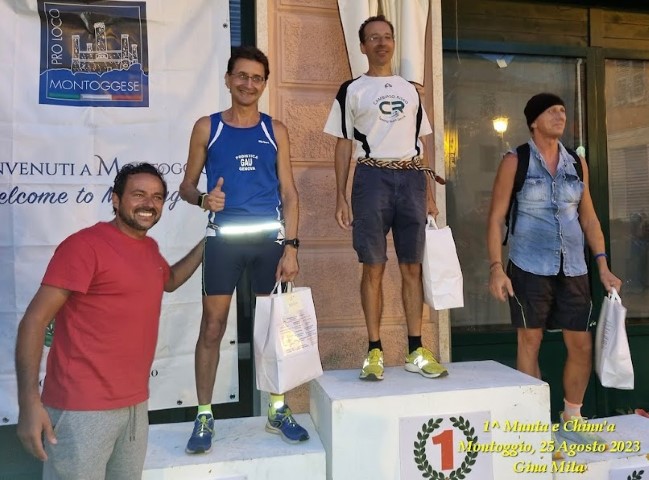 Munta e China a Montoggio Paolo Quarantelli Gau fidal running podismo