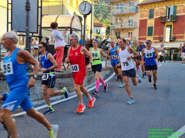 Munta e China a Montoggio Paolo Quarantelli Gau fidal running podismo