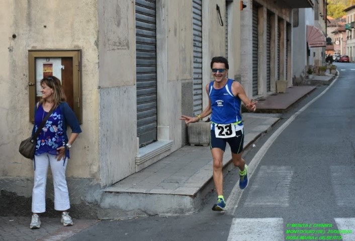 Munta e China a Montoggio Paolo Quarantelli Gau fidal running podismo