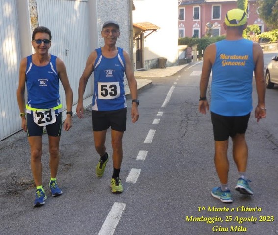 Munta e China a Montoggio Paolo Quarantelli Gau fidal running podismo