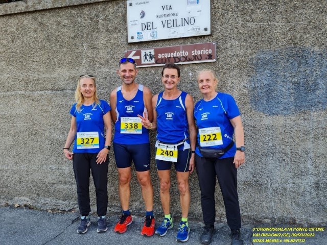Vertical Tube sul Ponte Sifone a Genova Staglieno Paolo Quarantelli Gau fidal running podismo