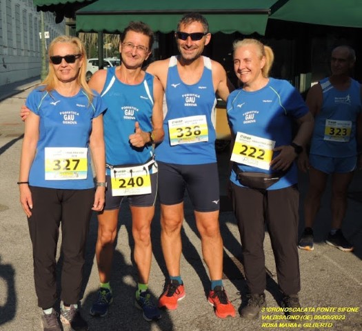 Vertical Tube sul Ponte Sifone a Genova Staglieno Paolo Quarantelli Gau fidal running podismo