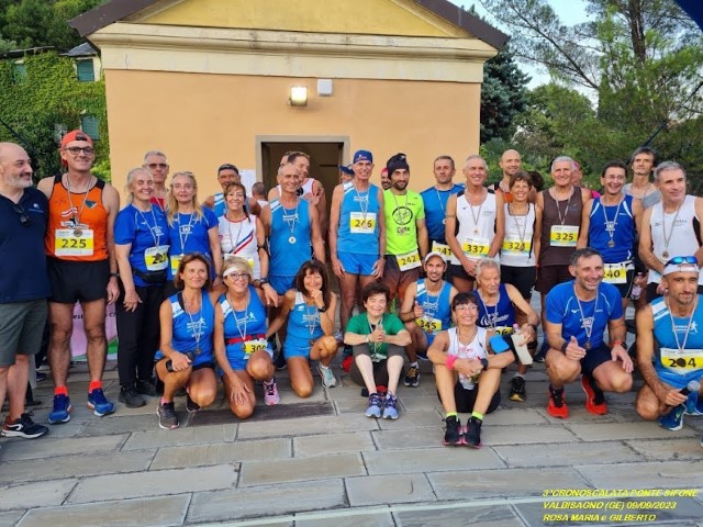 Vertical Tube sul Ponte Sifone a Genova Staglieno Paolo Quarantelli Gau fidal running podismo