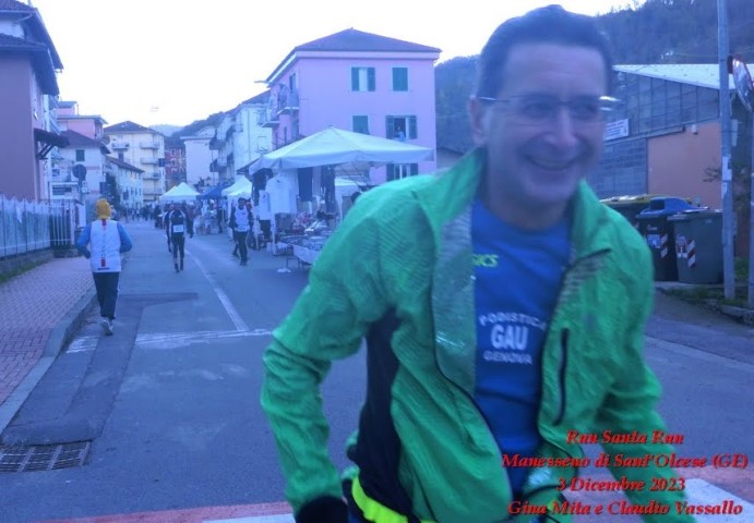 Run Santa Run  Paolo Quarantelli Gau fidal running podismo