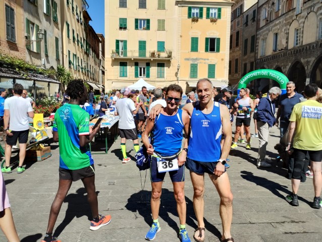 Paolo Quarantelli marcia di Chiavari gara Gau fidal running podismo