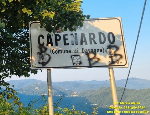 Marcia Alpina Capenardo di Davagna  Paolo Quarantelli Gau fidal running podismo