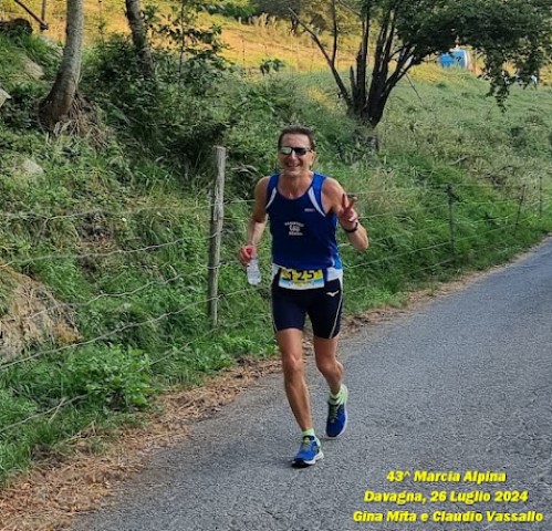 Marcia Alpina Capenardo di Davagna  Paolo Quarantelli Gau fidal running podismo