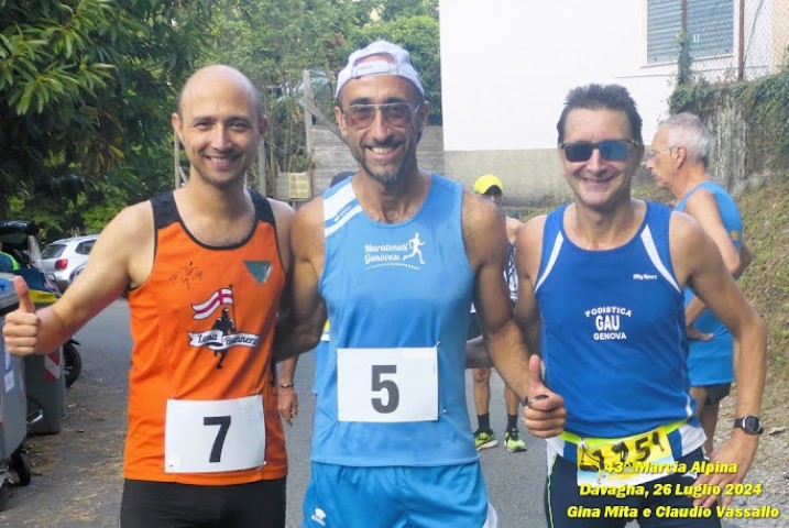 Marcia Alpina Capenardo di Davagna  Paolo Quarantelli Gau fidal running podismo