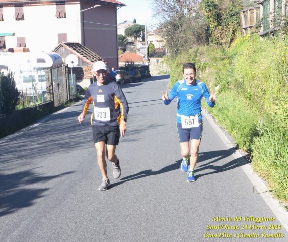 Paolo Quarantelli marcia del villeggiante sant olcese gara Gau fidal running podismo