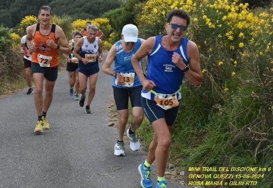Mini trail del Biscione gara podismo Quarantelli Paolo gau uisp fidal running