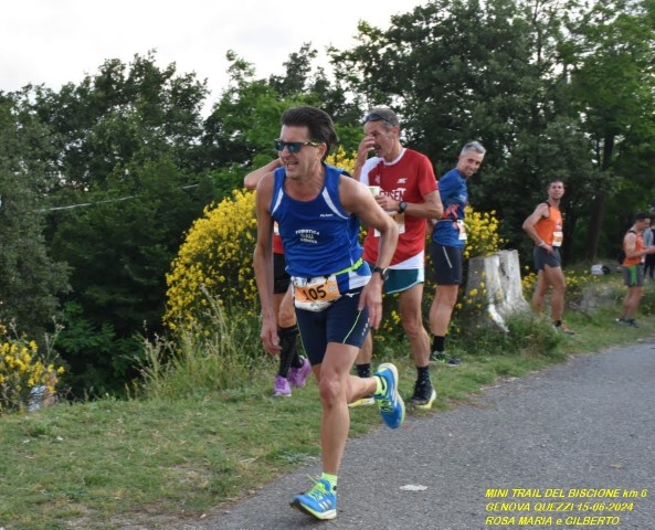 Mini trail del Biscione gara podismo Quarantelli Paolo gau uisp fidal running