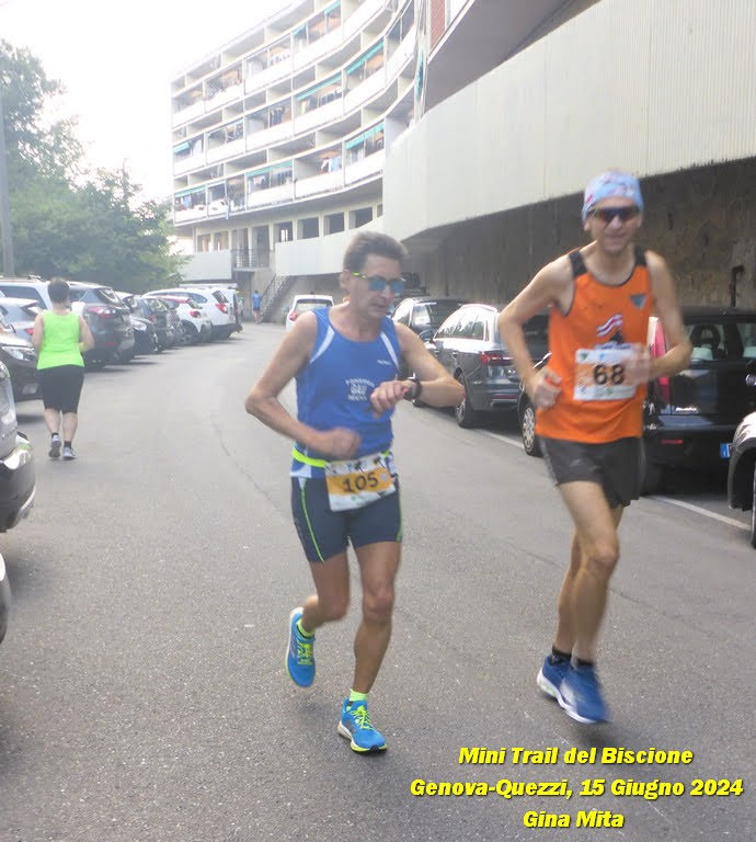 Mini trail del Biscione gara podismo Quarantelli Paolo gau uisp fidal running