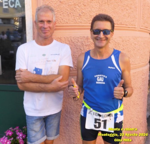 Munta e China a Montoggio Paolo Quarantelli Gau fidal running podismo