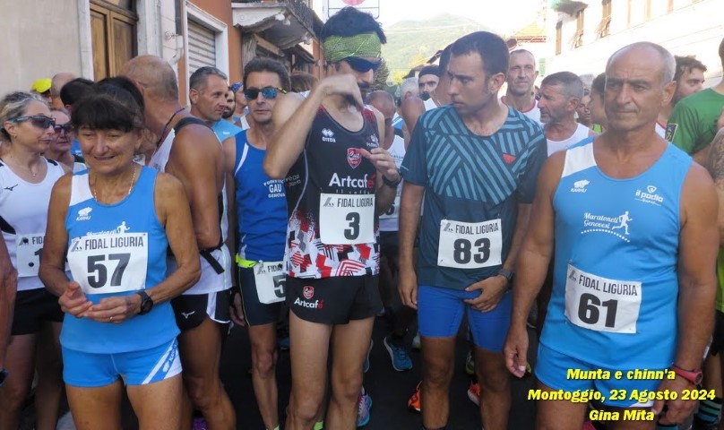Munta e China a Montoggio Paolo Quarantelli Gau fidal running podismo
