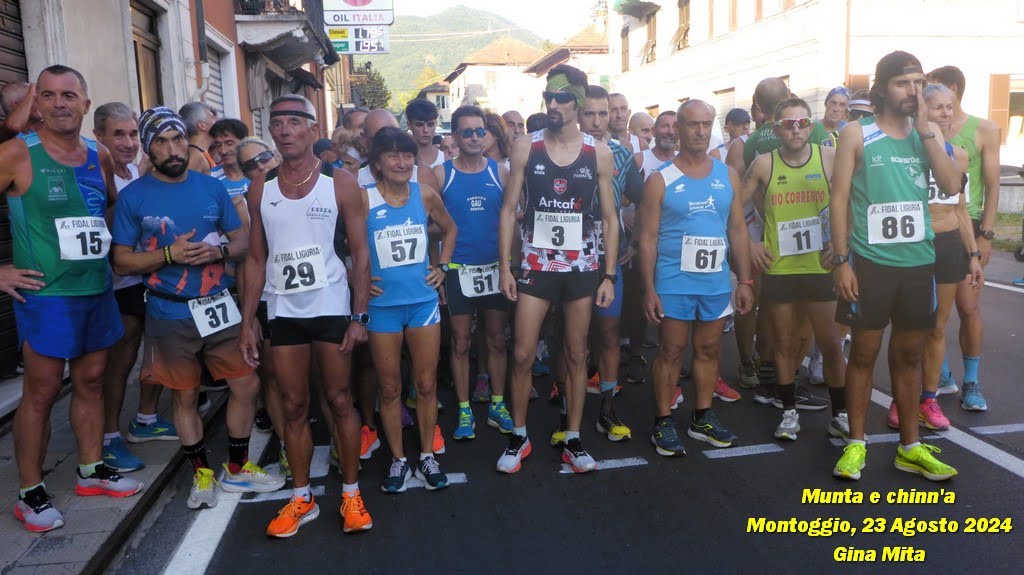 Munta e China a Montoggio Paolo Quarantelli Gau fidal running podismo