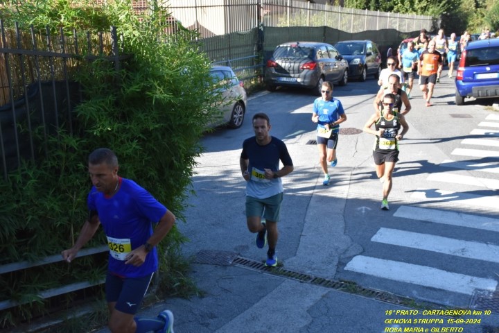 Paolo Quarantelli gara Prato-Cartagenova e ritorno genova Gau fidal running podismo corsa uisp