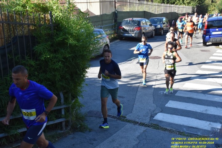 Paolo Quarantelli gara Prato-Cartagenova e ritorno genova Gau fidal running podismo corsa uisp
