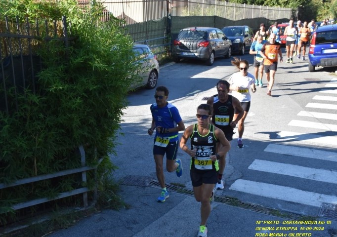 Paolo Quarantelli gara Prato-Cartagenova e ritorno genova Gau fidal running podismo corsa uisp