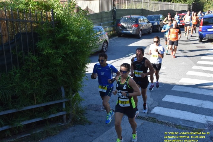 Paolo Quarantelli gara Prato-Cartagenova e ritorno genova Gau fidal running podismo corsa uisp